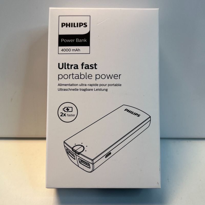 Philips USB Powerbank 4000mAh | Nieuw!