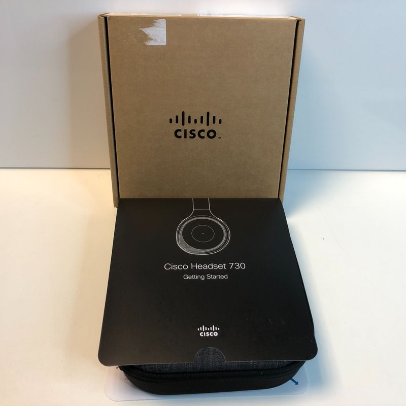 Cisco Headset 730 Wireless Dual On-Ear Bluetooth Headset