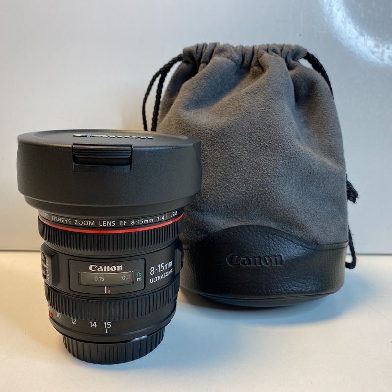 Canon Fish Eye Zoom Lens EF 8-15mm 4L USM