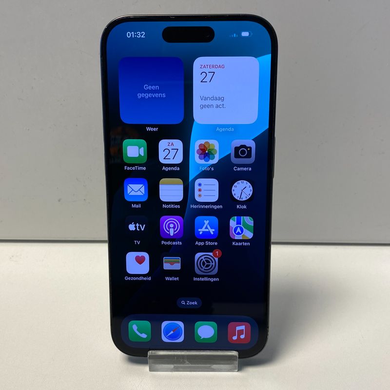 Apple iPhone 15 Pro 128GB Zwart | 86% | Nette Staat