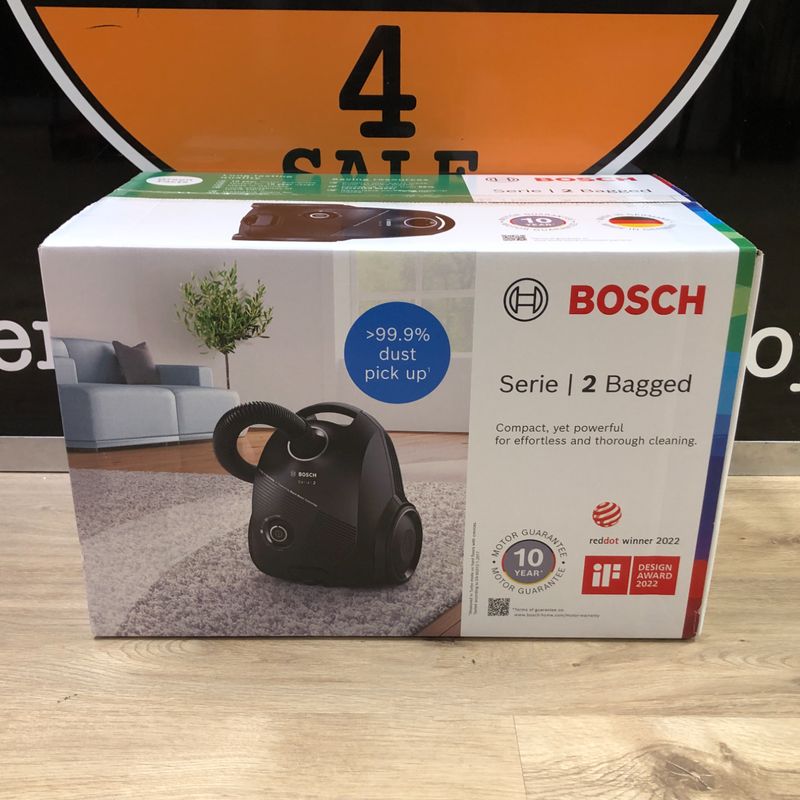 Bosch Serie 2 Bagged Stofzuiger | Nieuw in Doos!