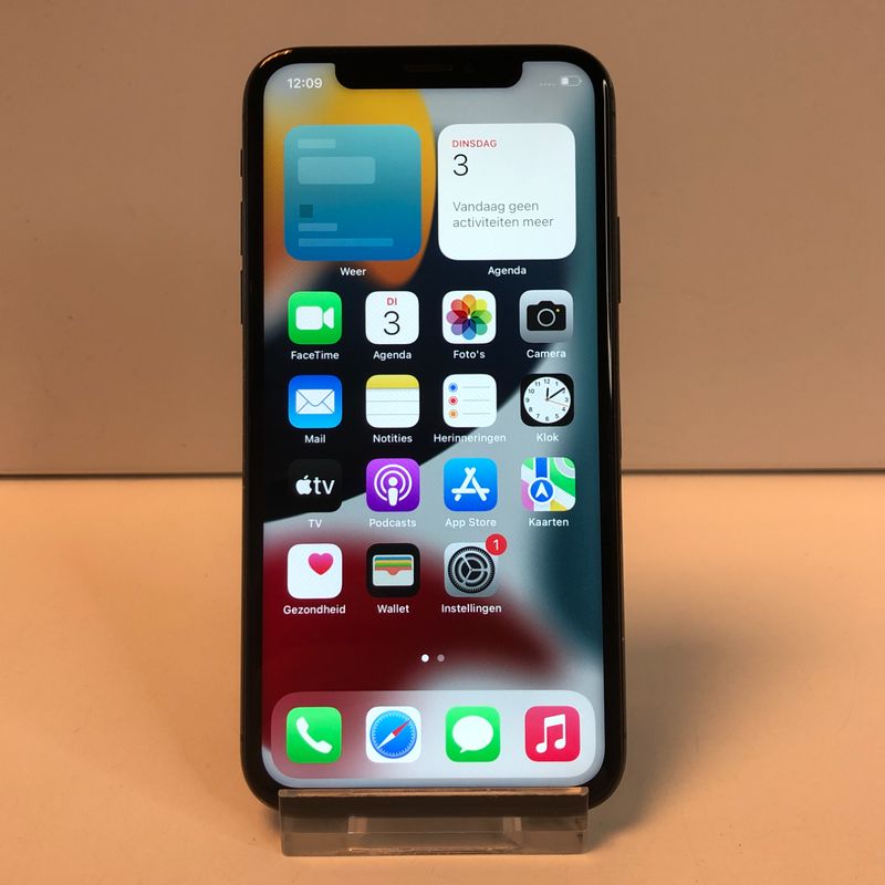 Apple iPhone X 256GB Zwart | 99% | Gebruikt