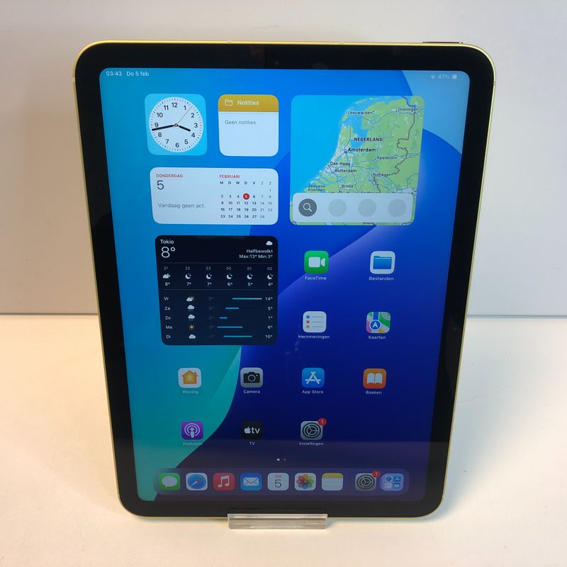 Apple iPad 10e Gen 256GB Yellow Wifi + Cellular | NIEUWSTAAT