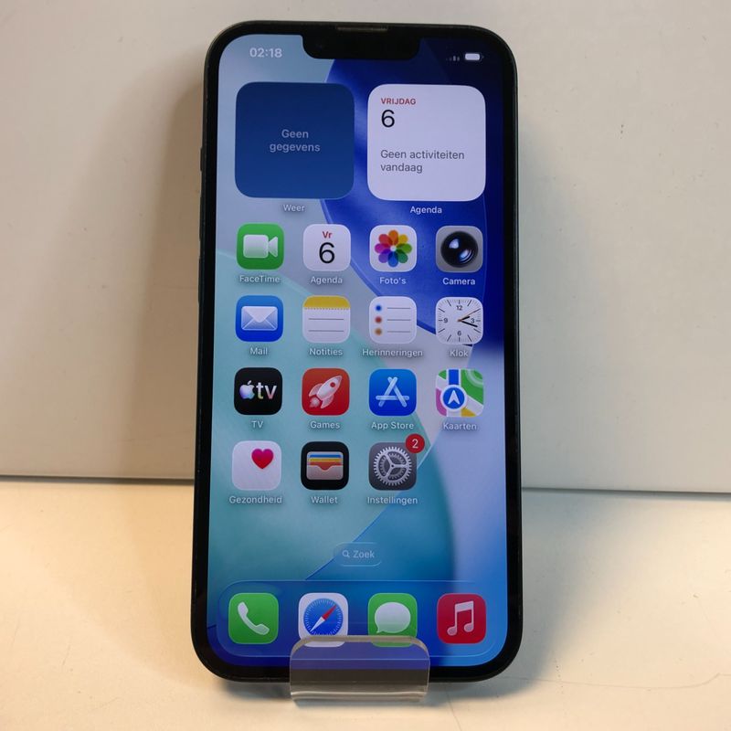 Apple iPhone 14 256GB Zwart | 90% | Nette staat!