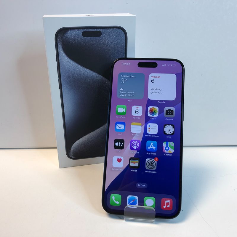 Apple iPhone 15 Pro Max 256GB Blauw | 88% | Nette Staat