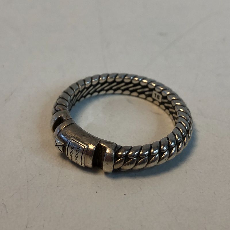 Buddha To Buddha zilveren ring | Maat 18 | 5.66gr