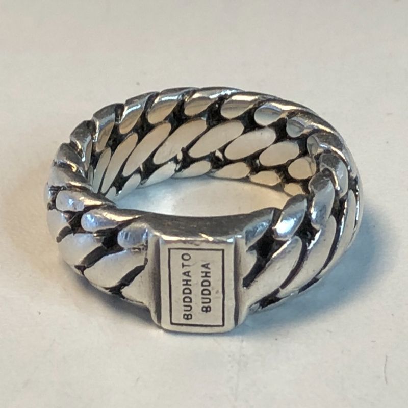 Buddha To Buddha Zilveren ring chain | 13.6 gram