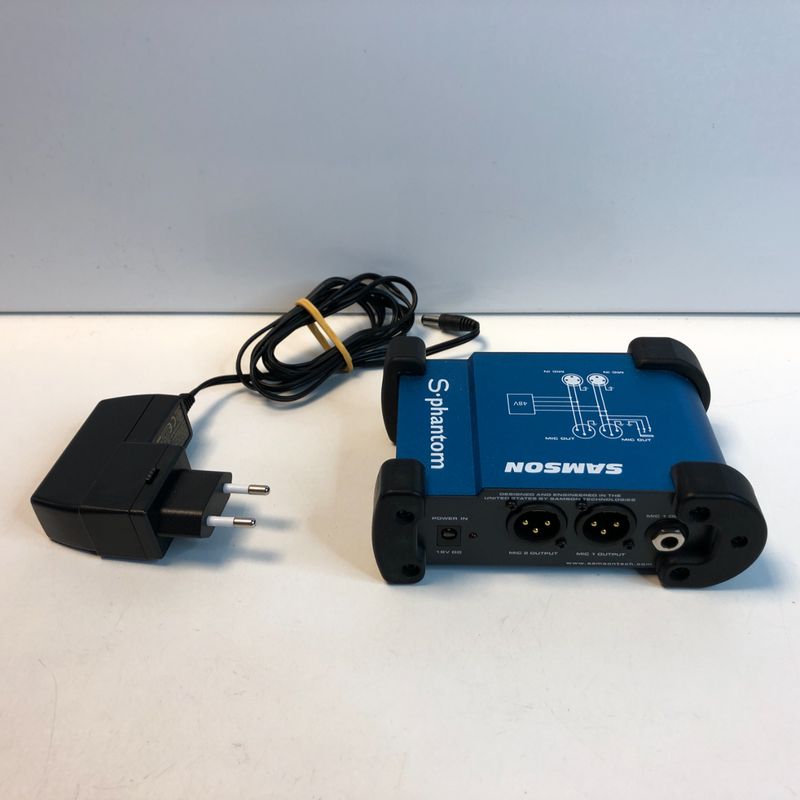 Samson S-Phantom 48 Volt Phantom Power Supply | Nette Staat