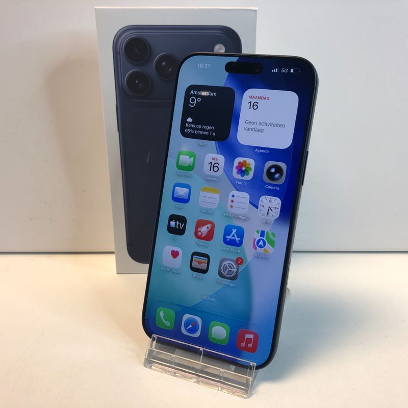 Apple iPhone 17 Pro Max 256GB Blauw | 99% | Apple Care +