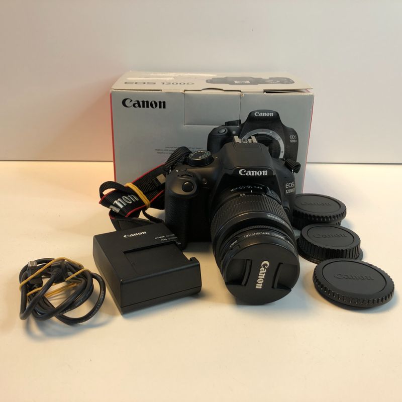 Canon 1200D Camera + 18-55mm Lens | Nette Staat