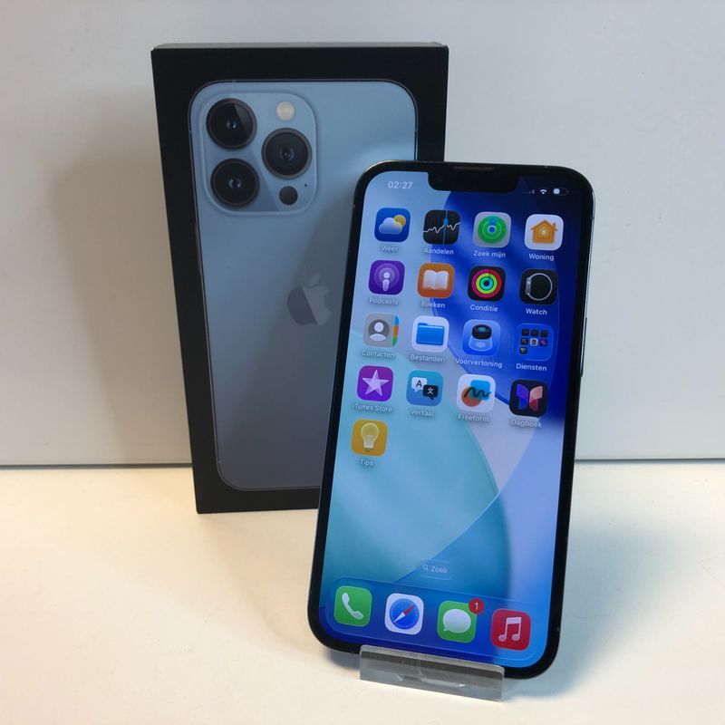 Apple iPhone 13 Pro 128GB Sierra Blue | Zeer Nette Staat!