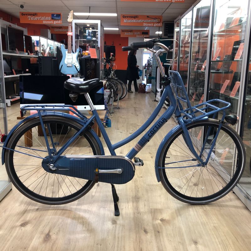 Cortina U4 Dames Transportfiets Blauw | Nette Staat