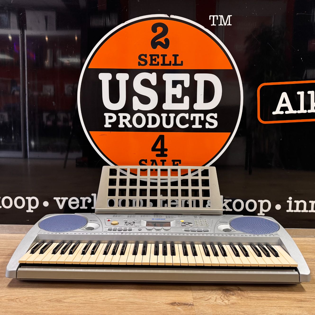 Yamaha PSR-275 Keyboard + statief | GEBRUIKT