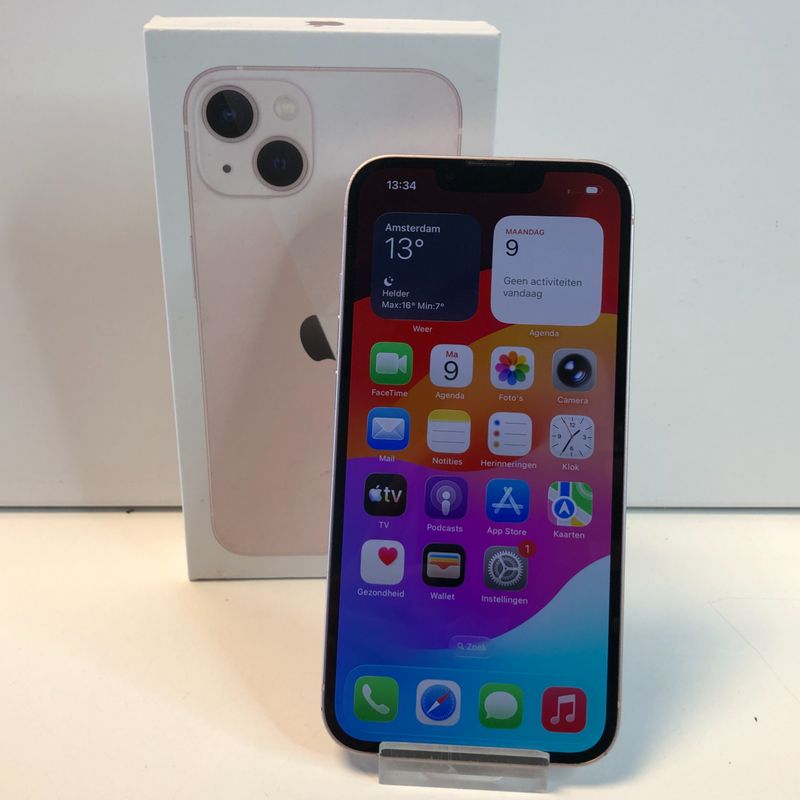 Apple iPhone 13 128GB Roze | 86% | Gebruikt