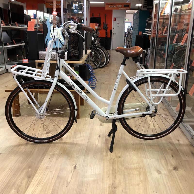 Gazelle Miss Grace Dames Transport fiets Wit | Nette Staat