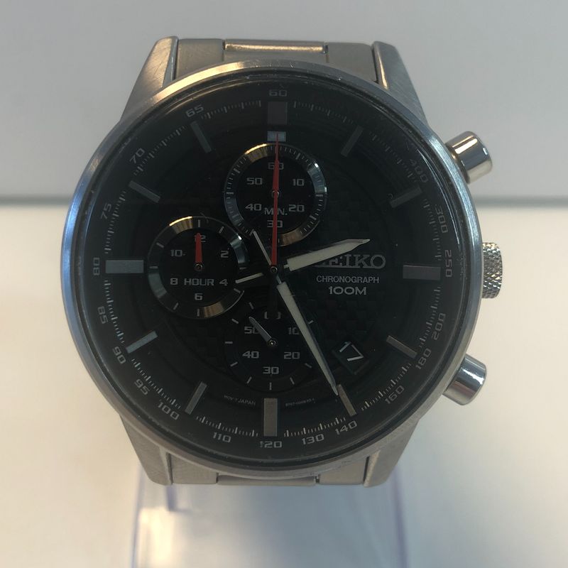 Seiko Chronograph 100M Heren Horloge 41mm | Gebruikt