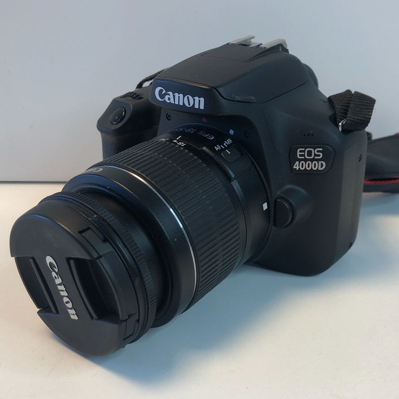 Canon EOS 4000D + 18-55mm lens | Zeer nette staat