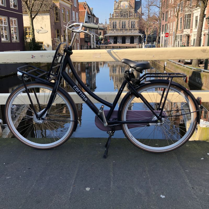 Cortina U4 Damesfiets Blauw | Nette Staat