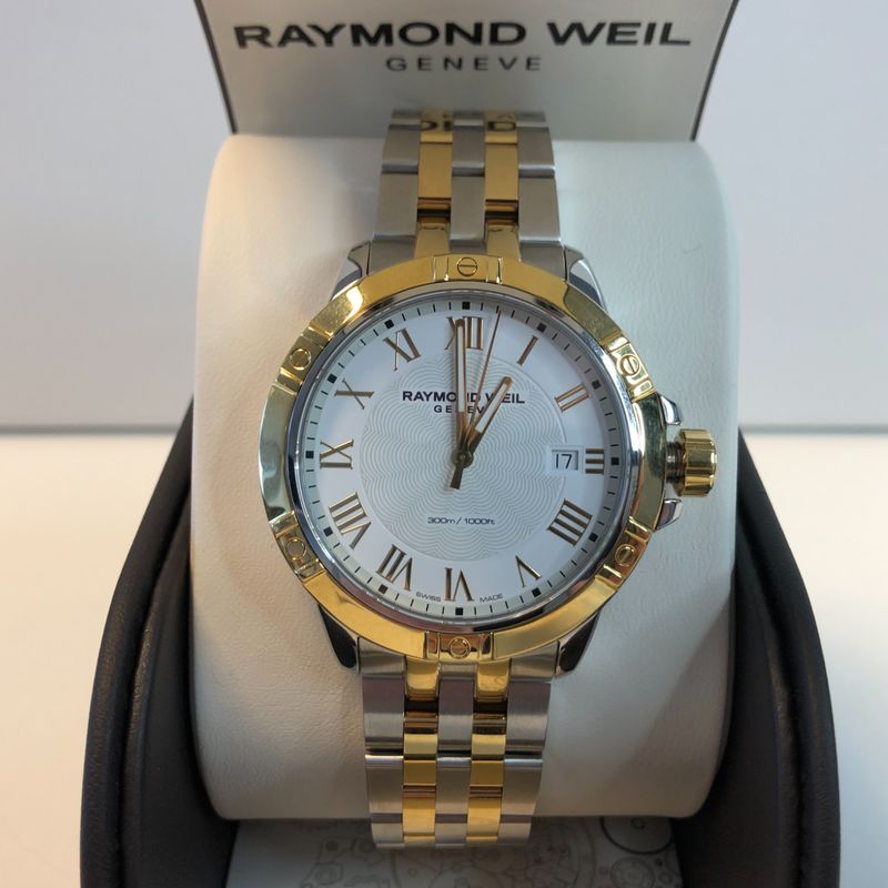 Raymond Weil Tango 300 8160-STP-00308 Herenhorloge Bicolor