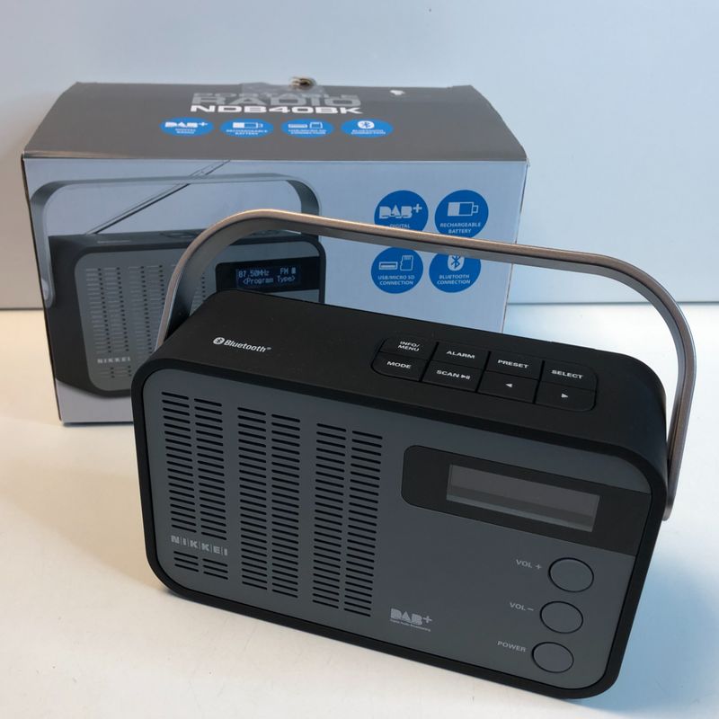 Nikkei Portable Radio NDB40BK | Nette Staat