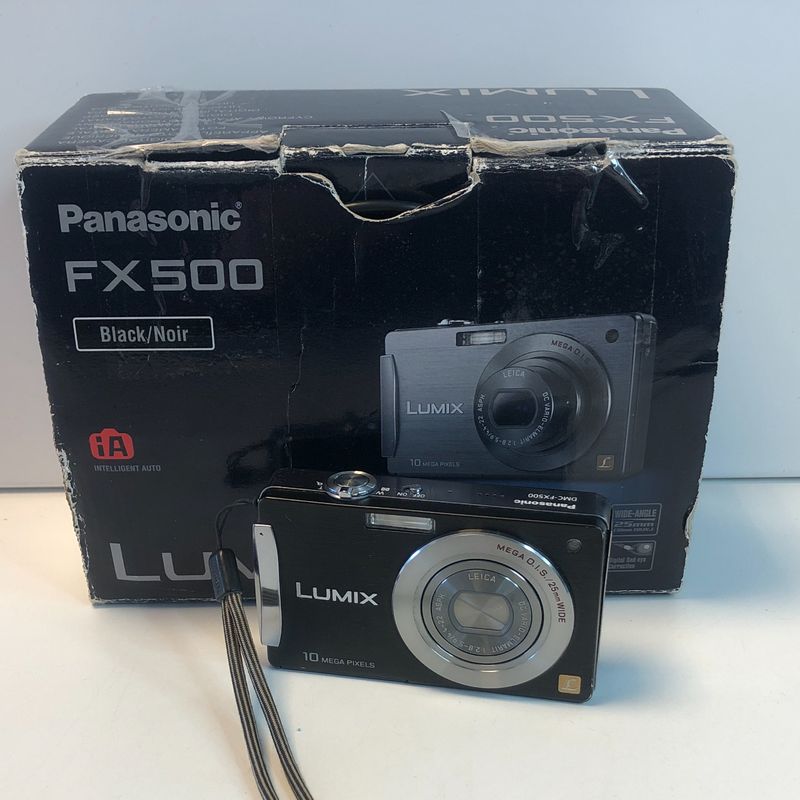 Panasonic Lumix FX500 Digitale Camera | Compleet | Gebruikt