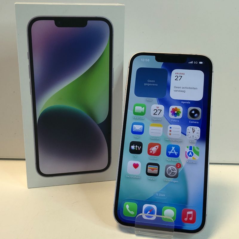 Apple iPhone 14 128GB Purple | 82% | Zeer Nette Staat