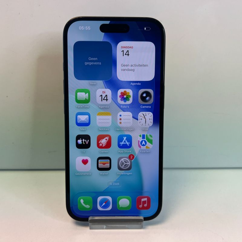 Apple iPhone 16 128GB Zwart | 98% | Nette Staat