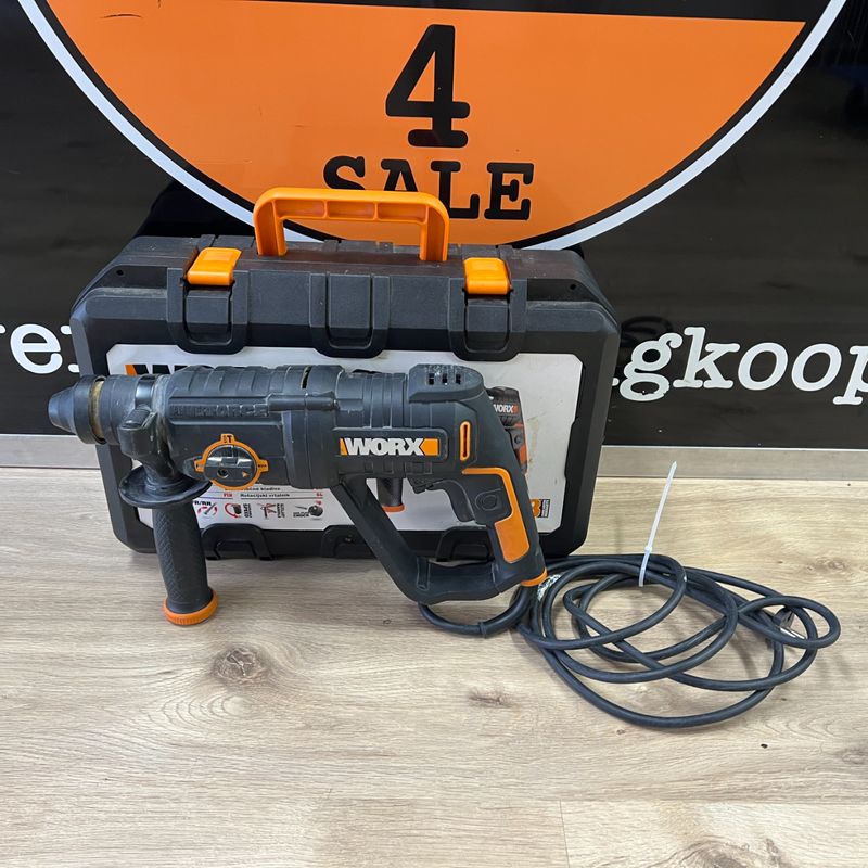 Worx WX337 klopboormachine | 24mm | 2.0j | 750W | Gebruikt