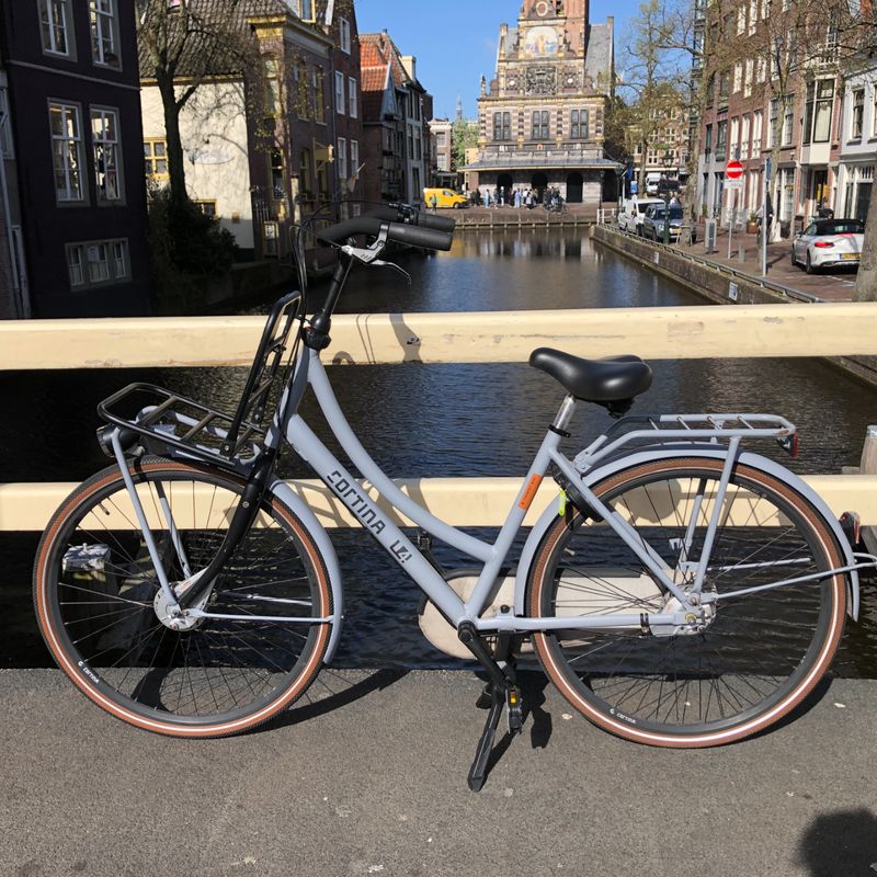 Cortina U4 Transporter Damesfiets Blauw | Nette Staat