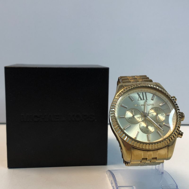 Michael Kors MK8281 Herenhorloge Goud | Nette Staat