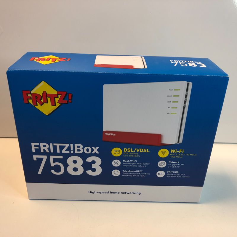 FRITZ!Box 7583 Mesh WI-FI router | NIEUW