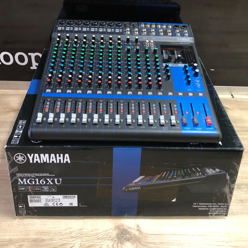 Yamaha MG16XU Analoge USB Mixer 16 kanaals | In doos