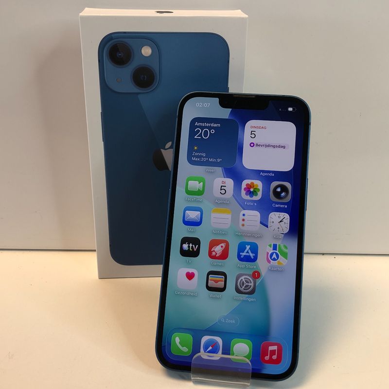 Apple iPhone 13 128GB Blauw | 84% | Gebruikt
