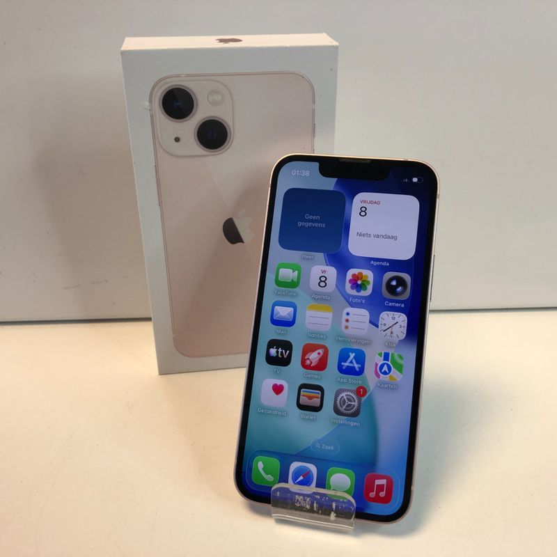 Apple iPhone 13 Mini 128GB Roze | 100% | Gebruikt