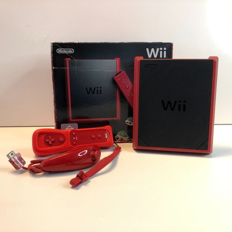 Nintendo Wii Mini rood | Compleet in Doos | Nette Staat