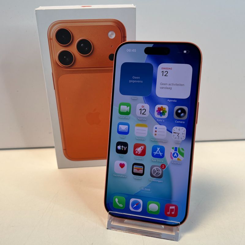 Apple iPhone 17 Pro 256GB Cosmic Orange | 100% | Zeer Net