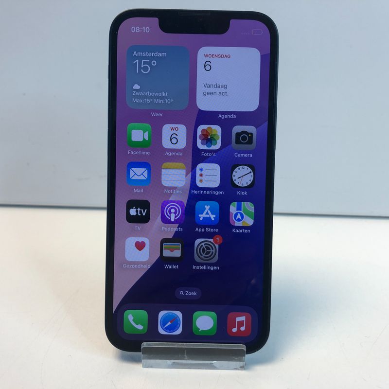 Apple iPhone 13 Mini 128GB Zwart | 82% | Nette staat!