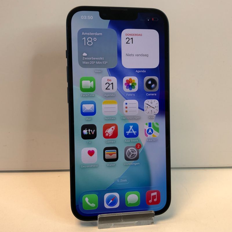 Apple iPhone 14 256GB Zwart | 90% | Nette Staat