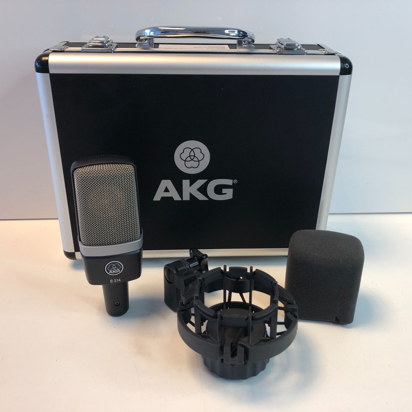 AKG C214 Condensator Microphone + Koffer | Zeer Net