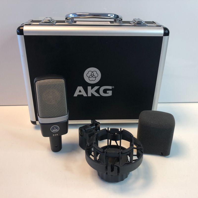 AKG C214 Condensator Microphone + Koffer | Zeer Net