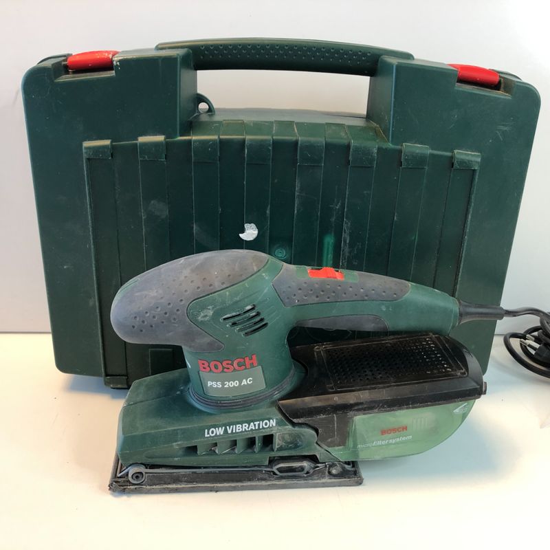 Bosch PSS 200 AC Vlakschuurmachine | In koffer