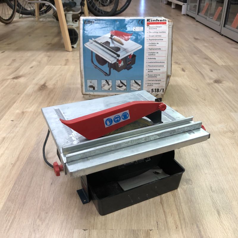 Einhell GSG518/1 Tegelzaagmachine | Gebruikt