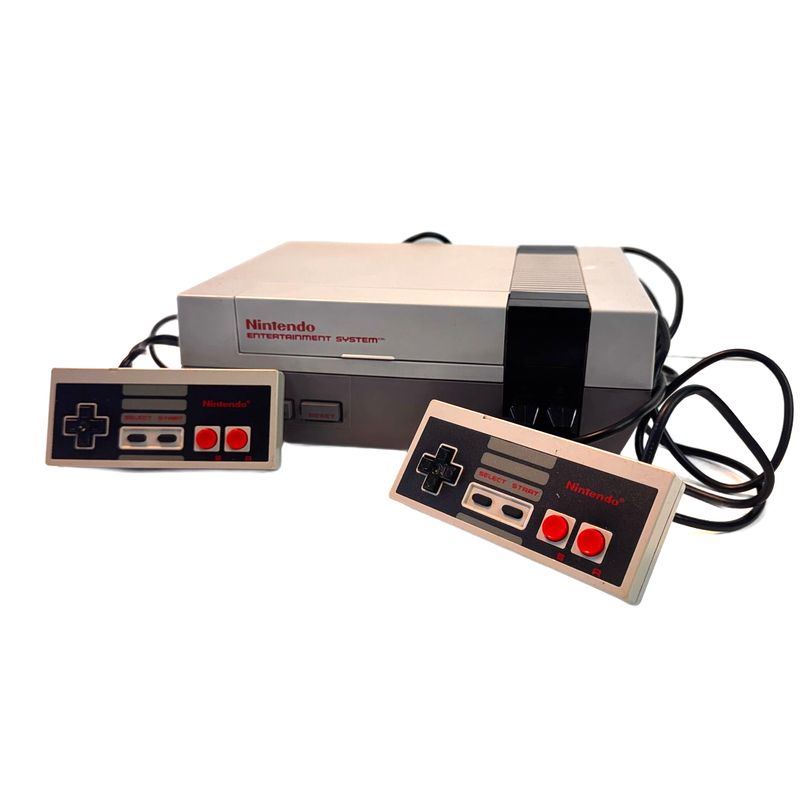 Nintendo NES met twee controllers en koffer | Nette Staat
