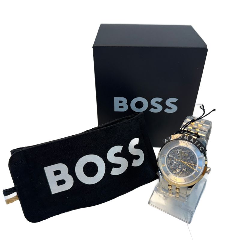 Hugo Boss Herenhorloge Principe Skeleton Bicolor - HB1514237
