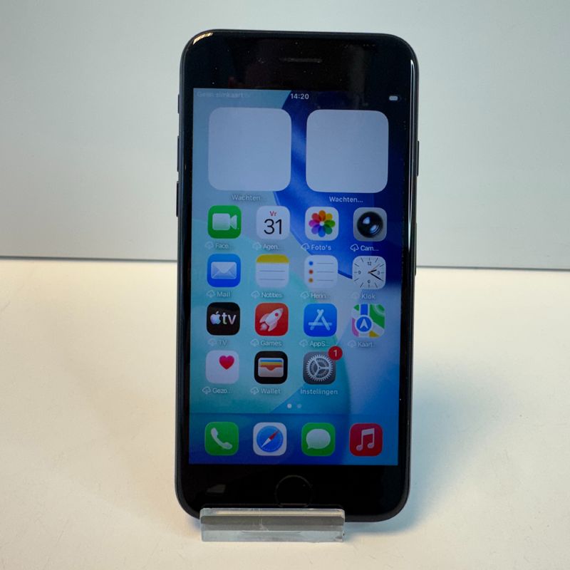 Apple iPhone SE 2020 64GB Zwart | 75% | Nette Staat