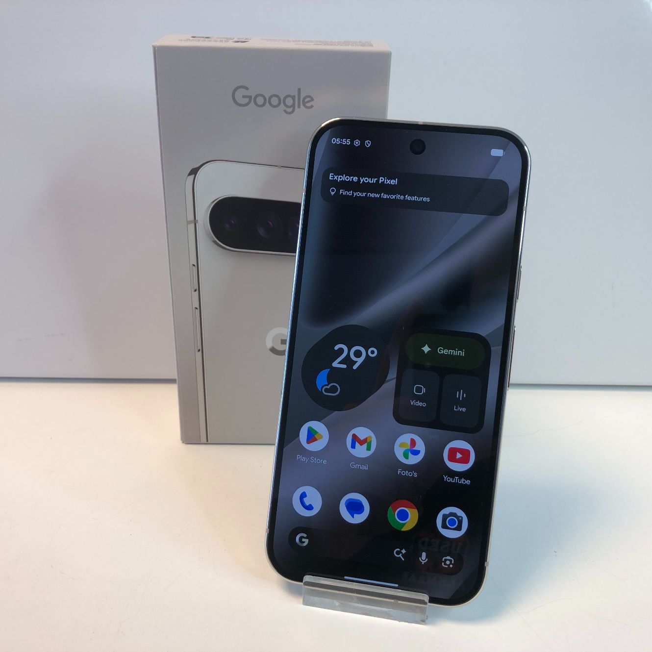 Google Pixel 10 Pro 128GB Porcelain | NIEUWSTAAT!