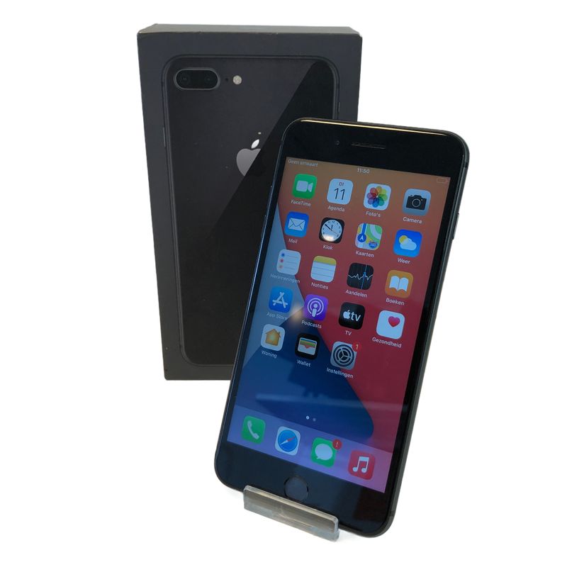 Apple iPhone 8 Plus 64GB Zwart | 84% | Gebruikt