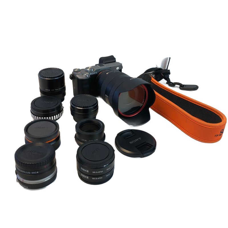 Sony A7C Camera + Sony FE 24-105mm Lens | Nette staat!