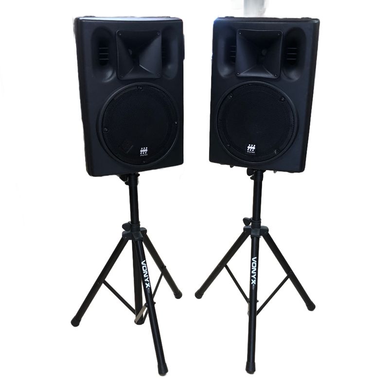 Skytec 170.245 Speakers + Vonyx Statief | Nette Staat