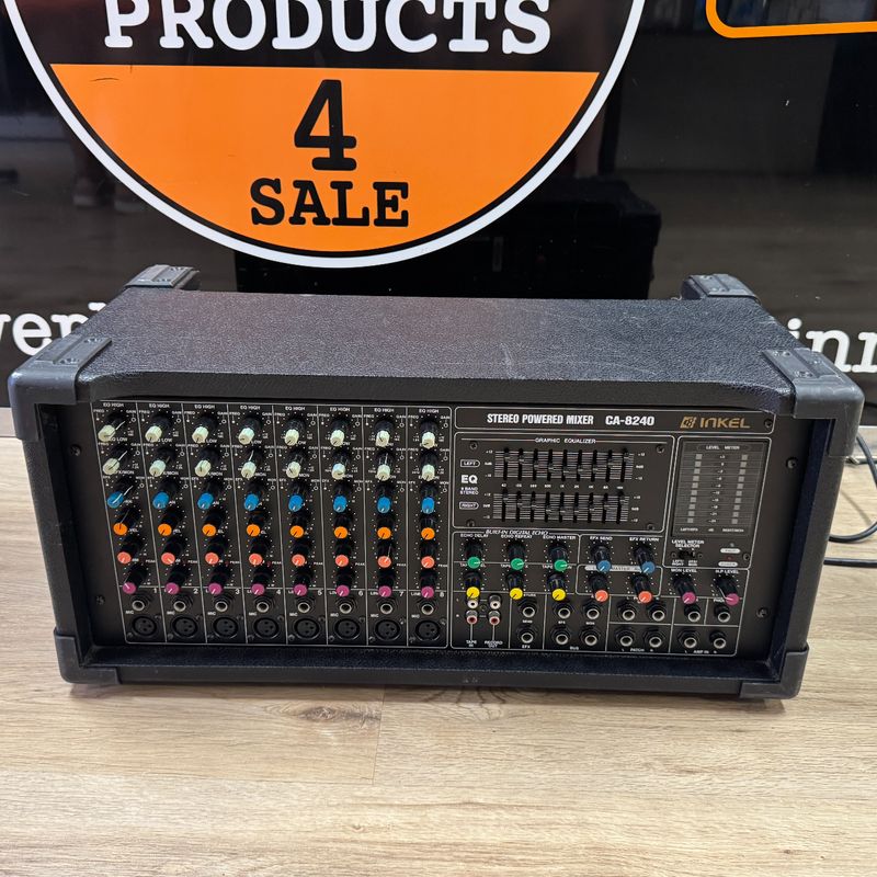 Inkel Stereo Powered Mixer CA-8240 | Nette staat!